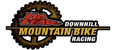 No Fear Downhill Mountain Bike Racing logo for Playstation